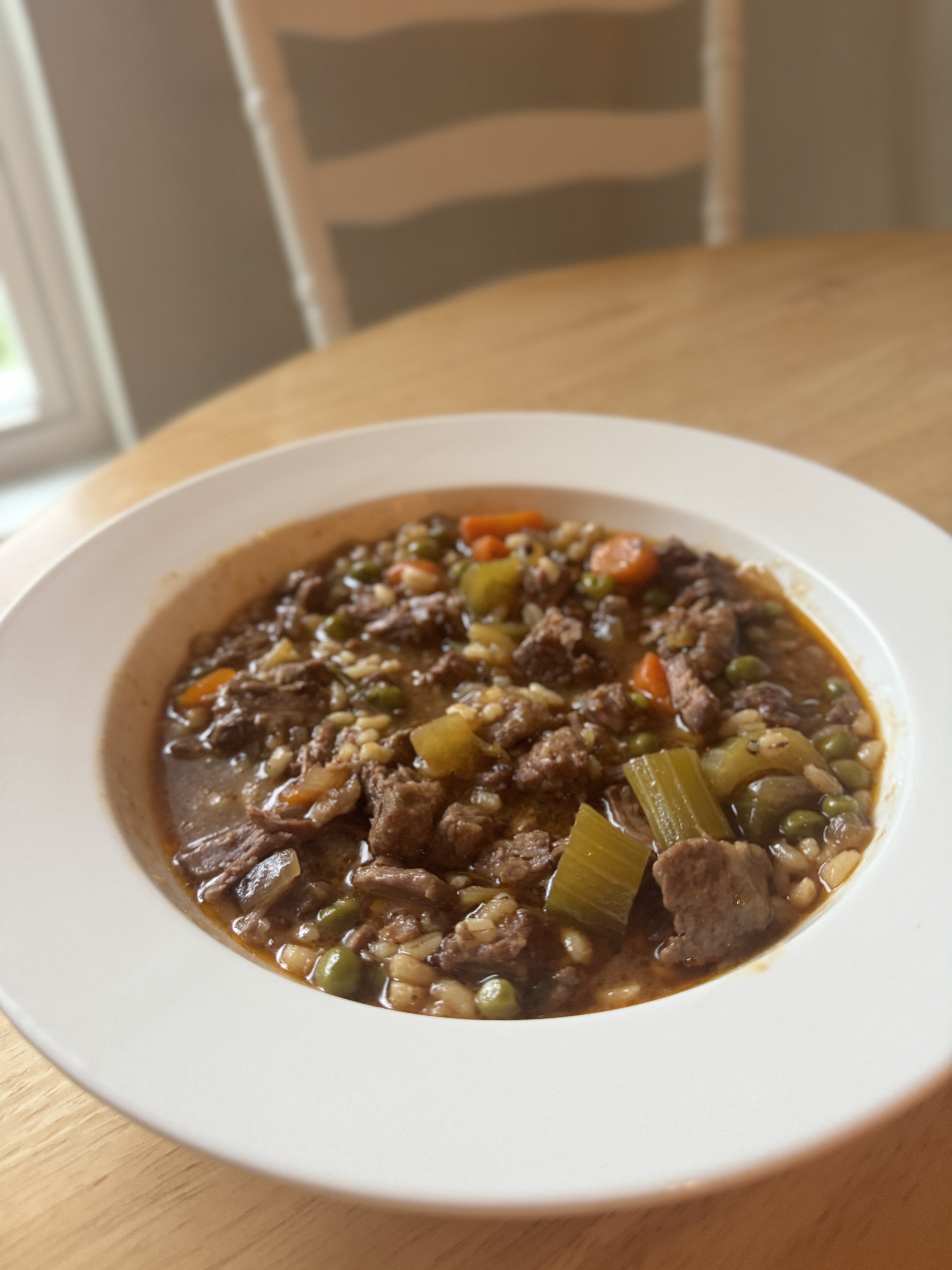 From the kitchen: Beef Barley
