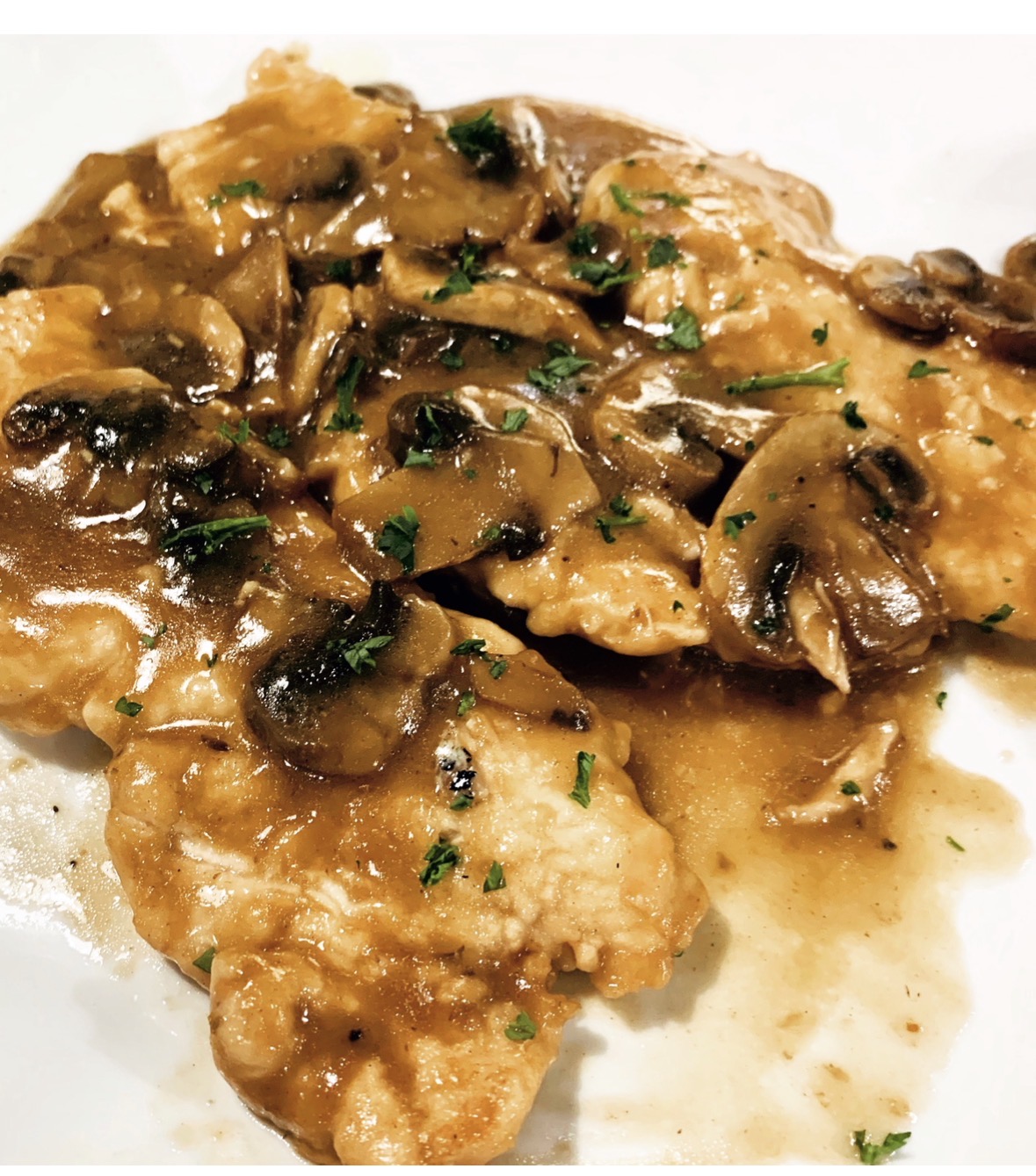 From the kitchen: Chicken Marsala
